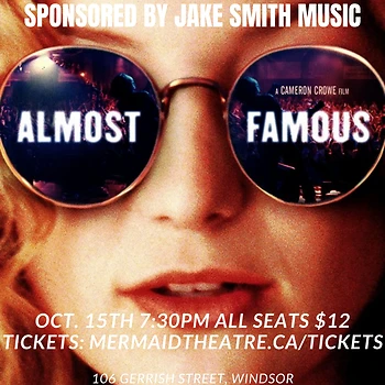Poster for Almost Famous Film Night