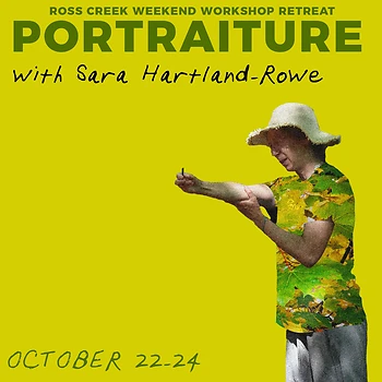 Poster for Portraiture w/ Sara Hartland-Rowe Retreat