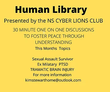 Poster for Human Library