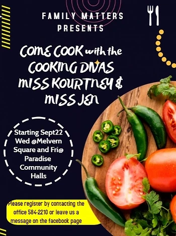 Poster for Cooking Group