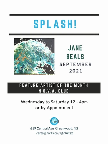 Poster for Splash Art Show