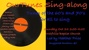 Poster for ourTunes Sing along