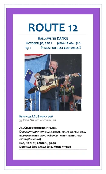 Poster for Hallowe’en Dance