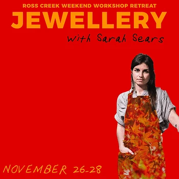 Poster for Jewellery w/ Sarah Sears