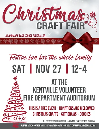 Poster for Landmark East Craft Fair