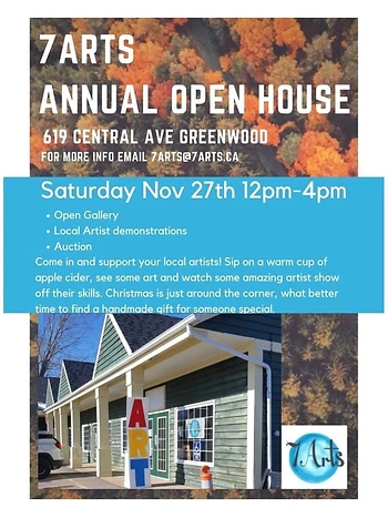 Poster for 7Arts Open House
