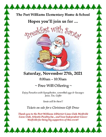 Poster for Santa Breakfast