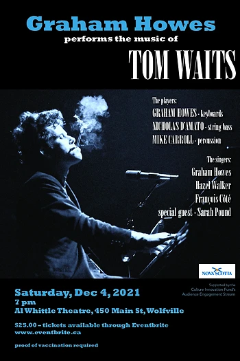 Poster for The music of Tom Waits
