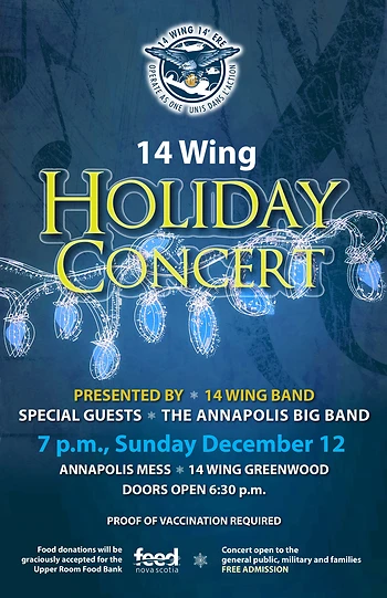 Poster for Holiday Concert