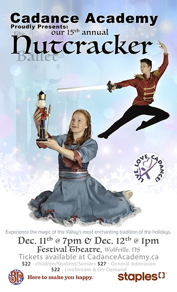 Poster for Nutcracker Ballet