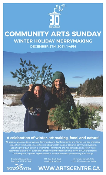 Poster for Community Arts Merrymaking