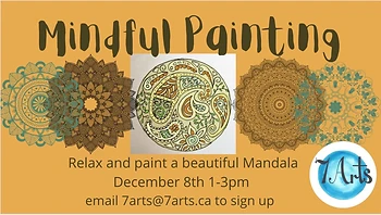 Poster for Mindful Painting Mandala