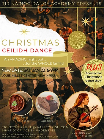 Poster for Christmas Ceilidh Dance