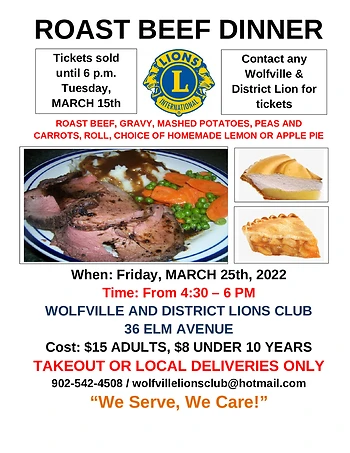 Poster for Roast Beef Takeout Dinner
