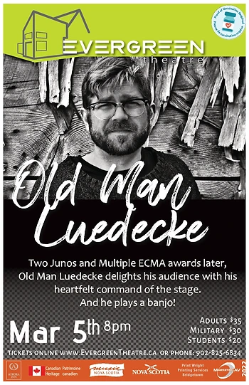 Poster for Old Man Luedecke