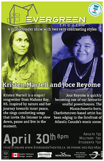 Poster for Kristin Martell and Joce Reyome