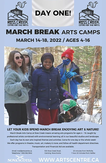 Poster for March Break Camp
