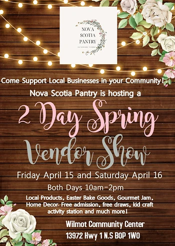 Poster for Vendor Show