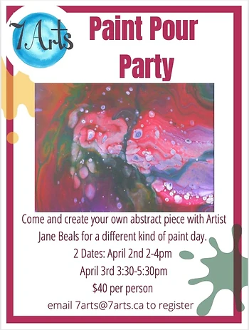 Poster for Paint Pour With Jane