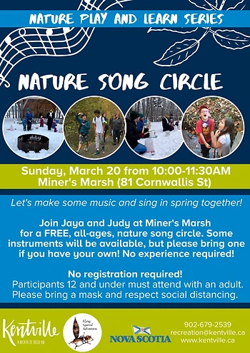 Poster for Spring Song Circle