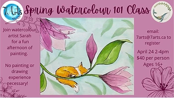Poster for Spring Watercolour