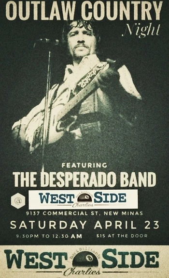Poster for Outlaw Country Tribute