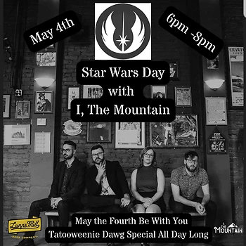 Poster for Star Wars Day with I, the Mountain