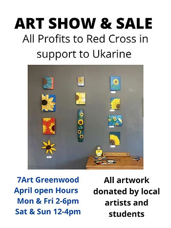 Poster for Art Show & Sale