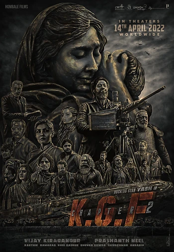 Poster for K.G.F. Chapter 2