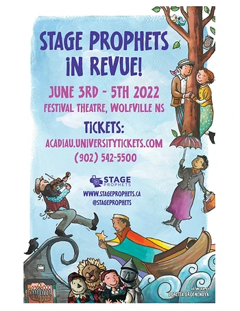 Poster for Stage Prophets in Revue