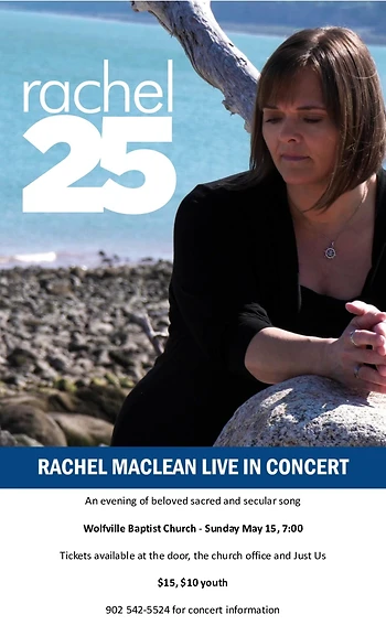 Poster for Rachel MacLean