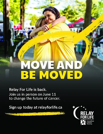 Poster for Relay for Life