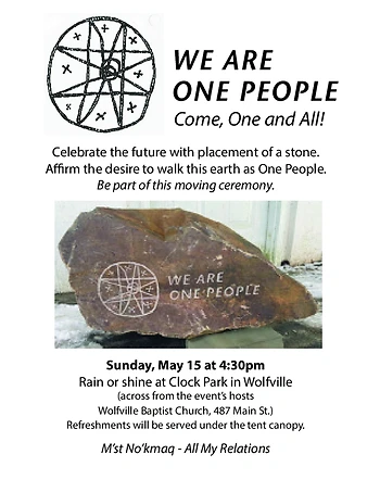 Poster for Memorial Stone Placement