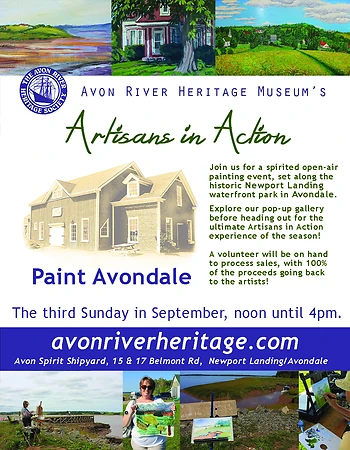 Poster for Artisans in Action - Paint Avondale