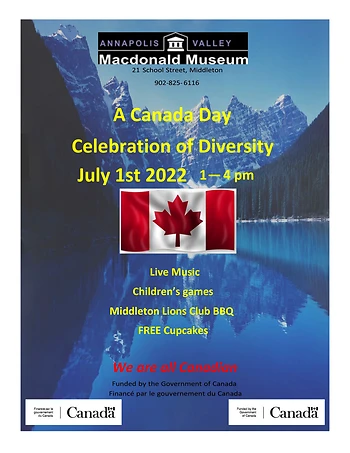 Poster for Canada Day Celebration of Diversity
