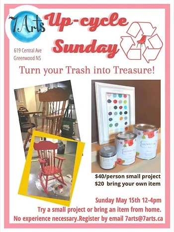 Poster for Up-cycle Sunday