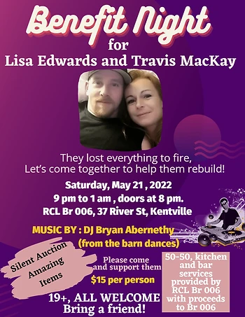 Poster for Benefit Dance/Silent Auction