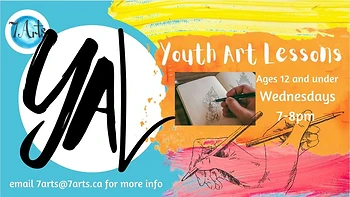 Poster for Youth Art Lessons