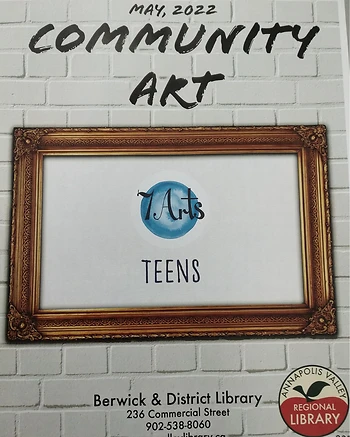 Poster for Community Art Teens