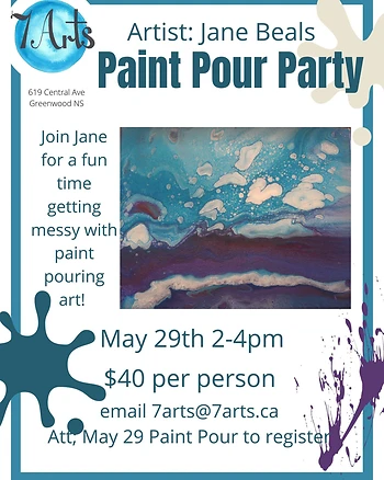 Poster for Paint Pour With Jane