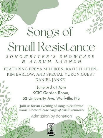 Poster for Songs of Small Resistance 