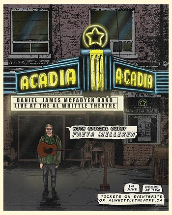 Poster for Daniel James McFadyen Band