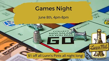 Poster for Games Night