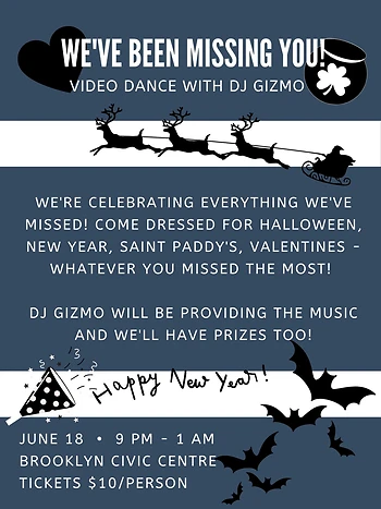 Poster for We've Been Missing You Video Dance