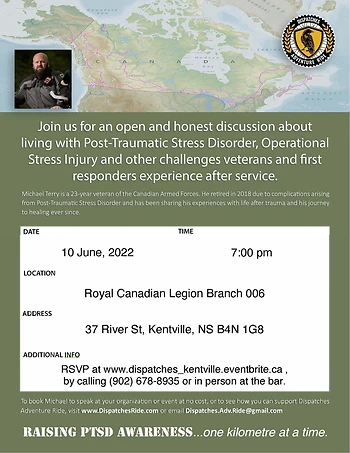 Poster for PTSD Veterans Presentation