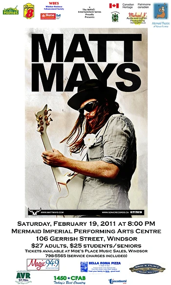 Poster for Matt Mays