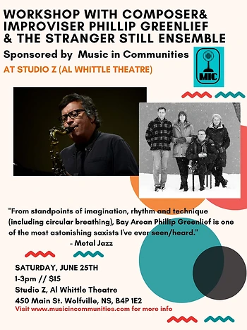 Poster for Improvising Workshop