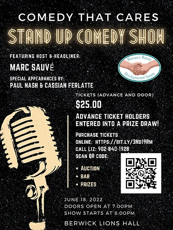 Poster for Comedy that Cares Fundraiser