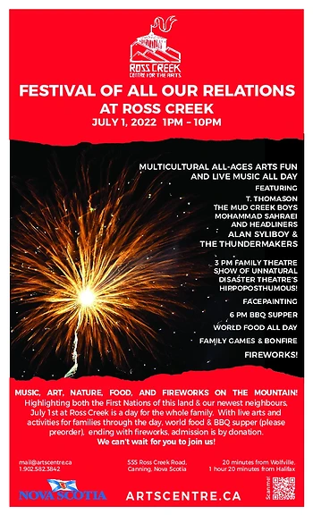 Poster for Festival of All Our Relations