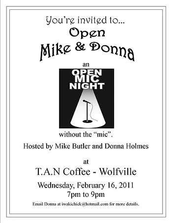 Poster for Open Mike & Donna